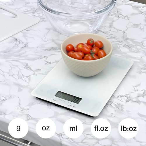 Glass Platform Digital Kitchen Scale