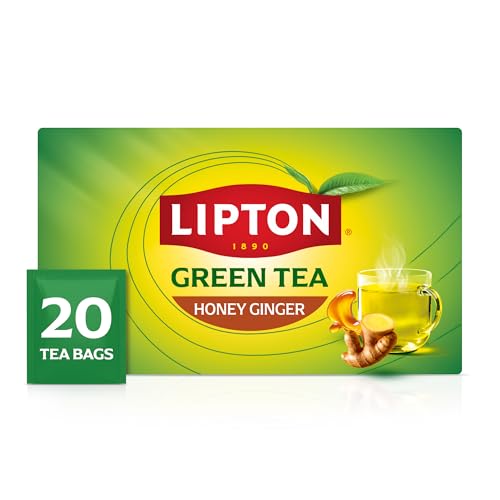 Honey Ginger Green Tea Bags 20 (20 Count)