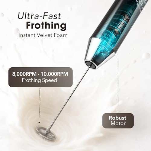 Rechargeable Milk Frother Handheld