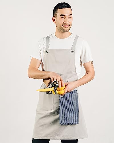 Crossback Kitchen Apron for Cooking