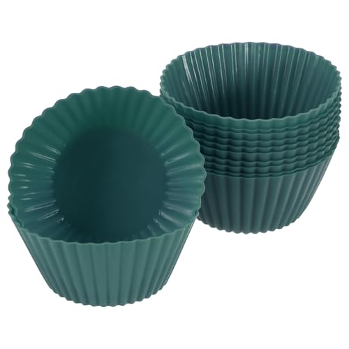 12Pcs Silicone Cupcake Liners