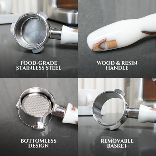 54mm Bottomless Portafilter Modern Handle