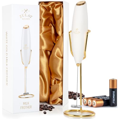 Powerful Milk Frother Wand With Duracell Batteries
