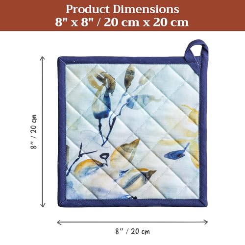 Pot Holders 100% Cotton Potholders (2 Count)