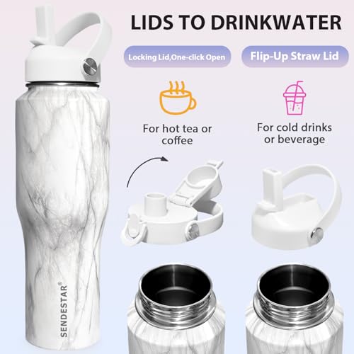 40oz Stainless Steel Water Bottle