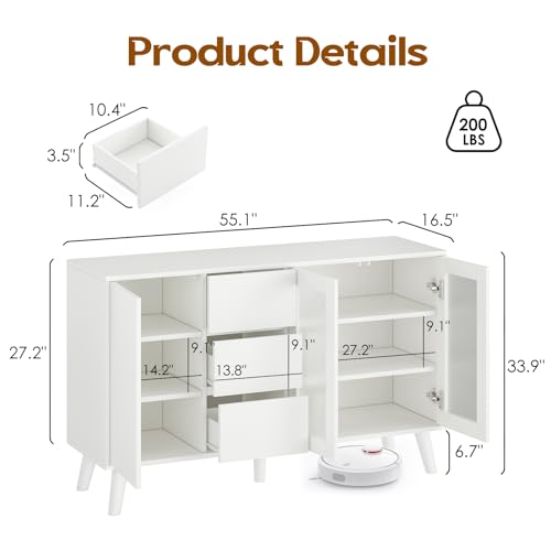Farmhouse Buffet Cabinet