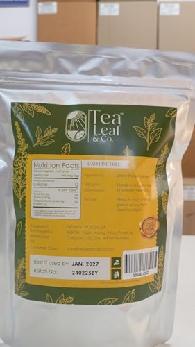 Tealeaf & Co. Mullein Leaf Tea Blended with Fresh Herbs (7.055 Ounce)
