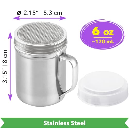 Powdered Sugar Shaker Duster