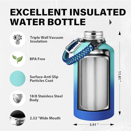 One Gallon Insulated Water Bottle