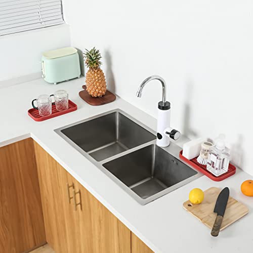 Silicone Kitchen Sink Organizer Tray for Multiple Usage