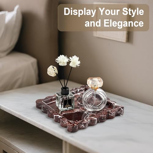 Natural Marble Vanity Tray