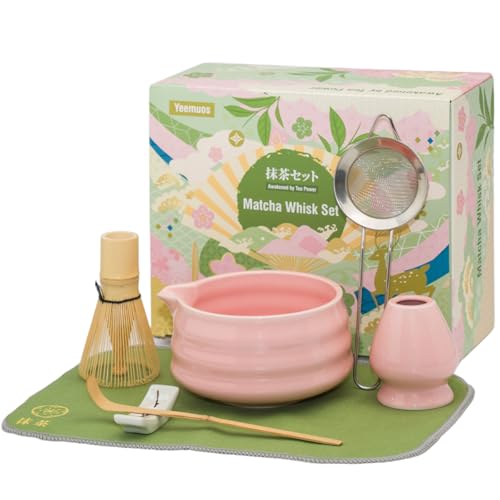 Yeemous 7 Pcs Matcha Whisk Set (7 Count)