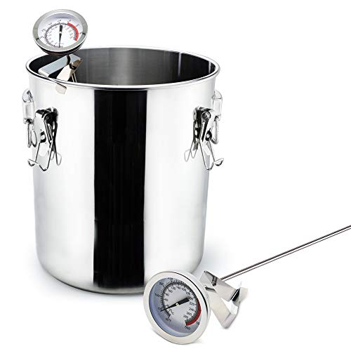 15“ turkey fryer thermometer with pot clip (2 Count)