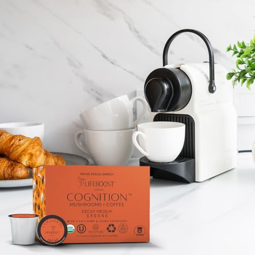 Cognition Decaf Mushroom Coffee Pods (10 Count)