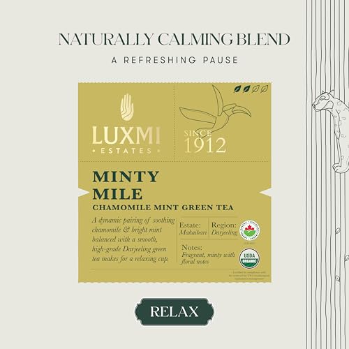 Estates Minty Mile Organic Chamomile Mint Green Tea (25 Count)