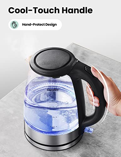 Glass Electric Tea Kettle & Hot Water Kettle Electric