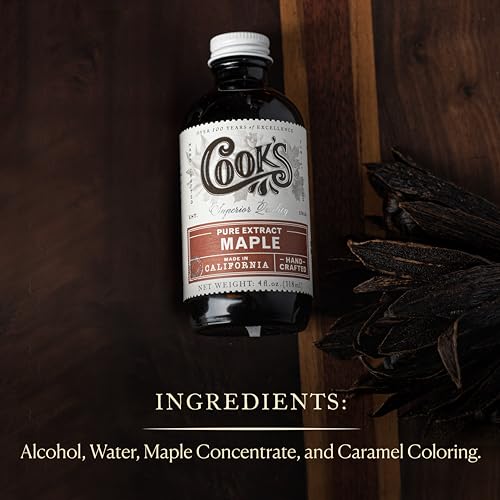 Pure Maple Extract for Baking & Cooking (16 Fl Oz)
