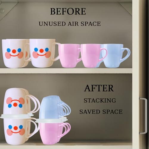 Coffee Mug Organizers and Storage (6 Count)