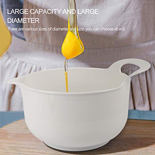 4 Pack Nesting Mixing Bowl with Pour Spout and Handle