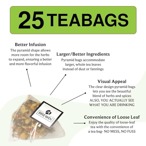 Tulsi Tea Bags with Chamomile (25 Count)
