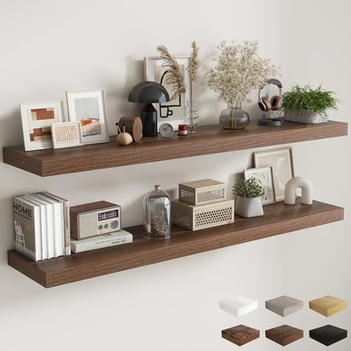 12 Inch Deep Floating Shelves (2 Count)
