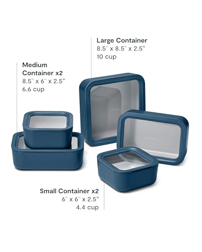 13 Piece Glass Food Storage Container Set