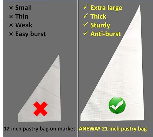 21 Inch Extra Large Piping Bags (100 Count)
