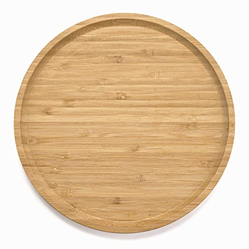 Round Bamboo Tray