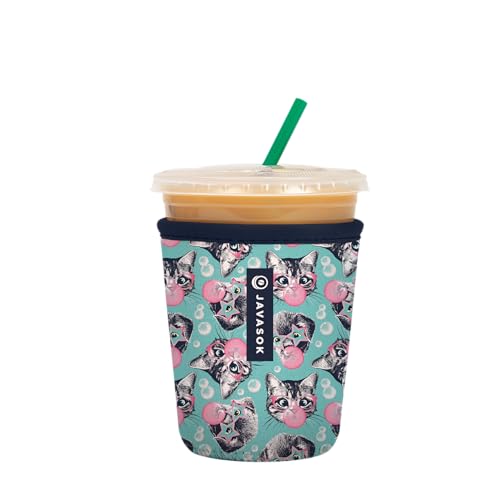 JavaSok Iced Coffee & Cold Soda Insulated Neoprene Cup Sleeve