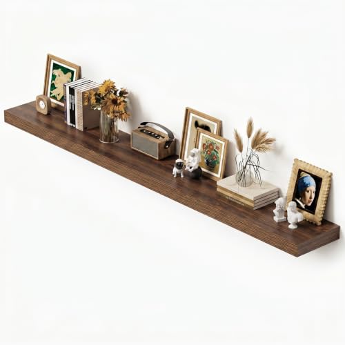Deep Floating Shelves 72x12” Set of 1