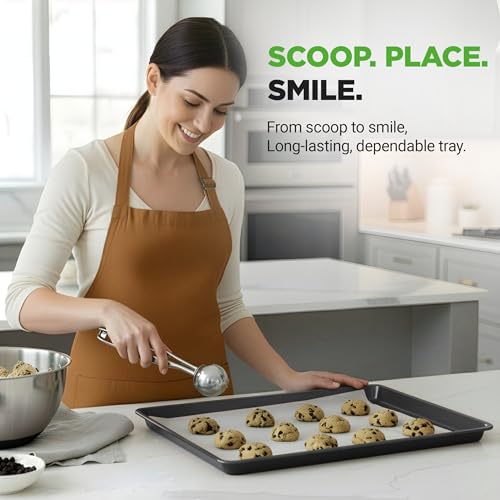 2 Piece XL Mega Cookie Sheet Baking Pans Set (2 Count)