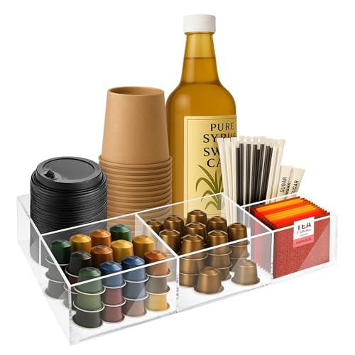 Acrylic Coffee Bar Station