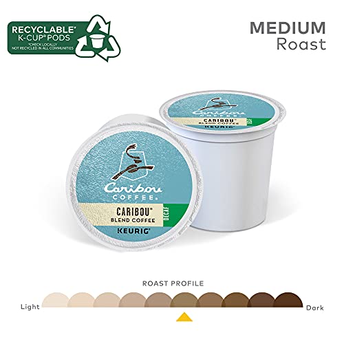 Caribou Blend Decaf Keurig Single (96 Count)
