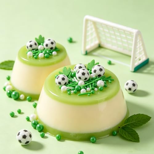 Soccer Ball Sprinkles 130g (4.58 Ounce)