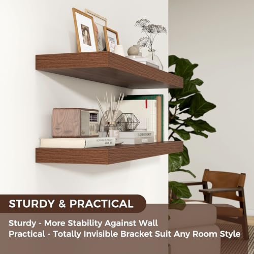Floating Shelves for Wall (2 Count)