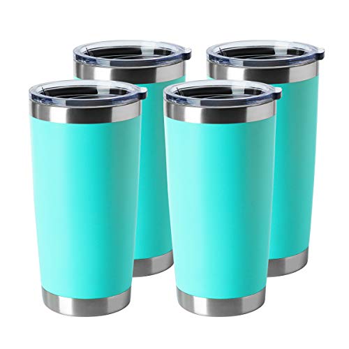 20oz Stainless Steel Tumblers Bulk (4 Count)