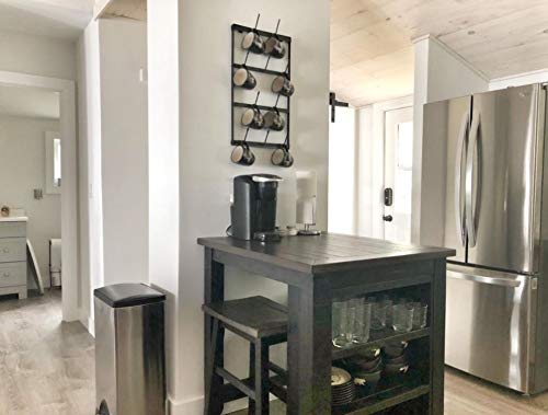 Mug Rack with Sturdy Steel Frame
