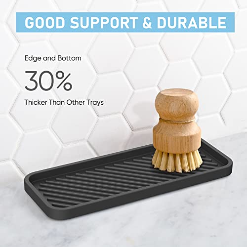 Kitchen Silicone Sink Organizer Tray (2 Count)