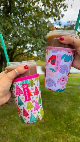 JavaSok Iced Coffee & Cold Soda Insulated Neoprene Cup Sleeve