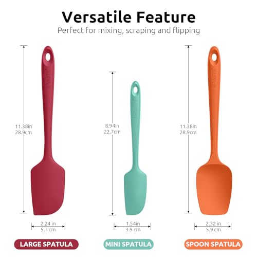 Silicone Spatula Set (3 Count)