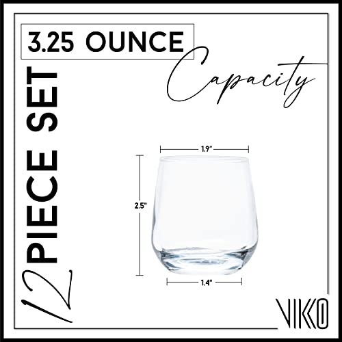 3.25 Ounce Shot Glasses (6 Count)