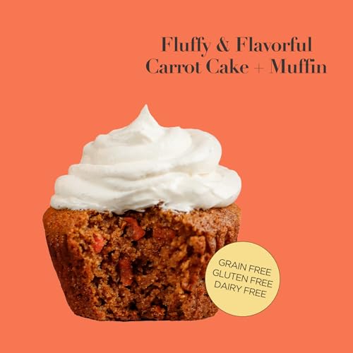 Grain Free Carrot Cake & Muffin Baking Mix (12.2 Ounce)