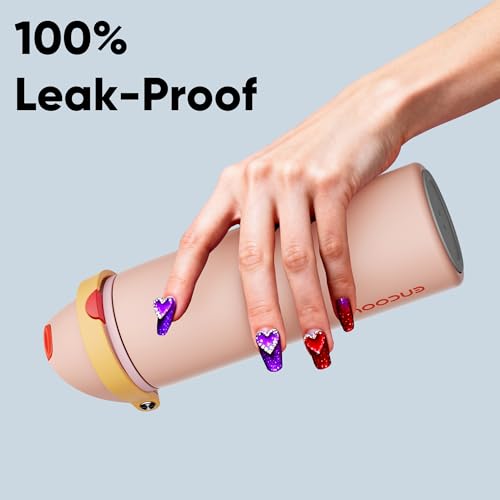 Insulated Water Bottle with Straw