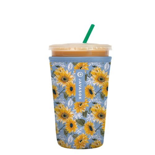 JavaSok Iced Coffee & Cold Soda Insulated Neoprene Cup Sleeve