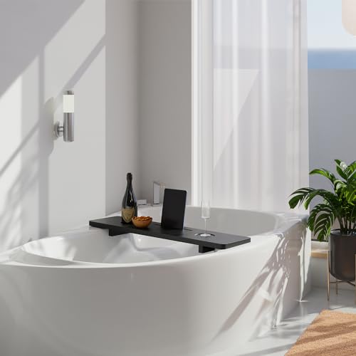 35" Acacia Wood Bathtub Tray