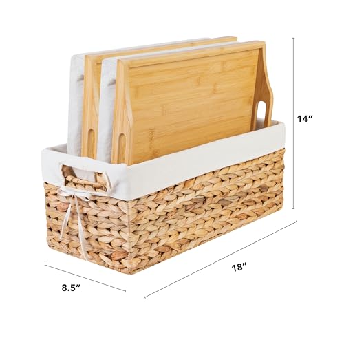Wood Lap Tray