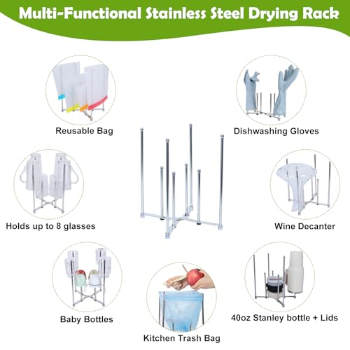 Plastic Bag Drying Holder