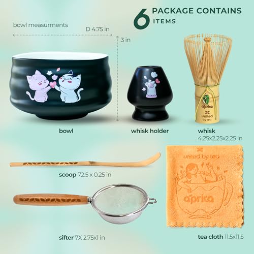 Aprika Life Matcha Whisk Set 6 Pcs