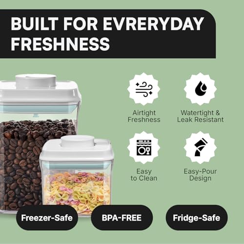 Bop Top Airtight Food Storage Containers with Lid Multi Pack