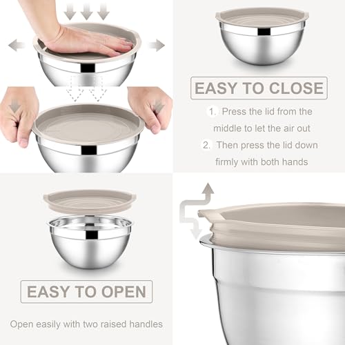 Stainless Steel Mixing Bowls (7 Count)